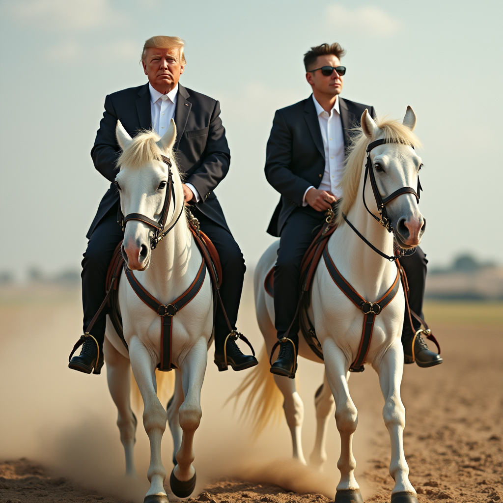 trump-elon-horse-ride